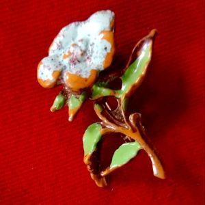 Vintage Flower Brooch